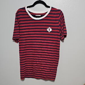 L Striped Red and Black Men’s GI Joe Cobra Shirt